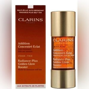 CLARINS Radiance Plus Golden Glow Booster for FACE 0.5 oz / 15 Ml NIB .5 oz.